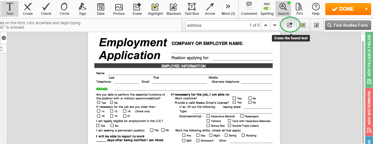 PDFfiller integration with Egnyte account