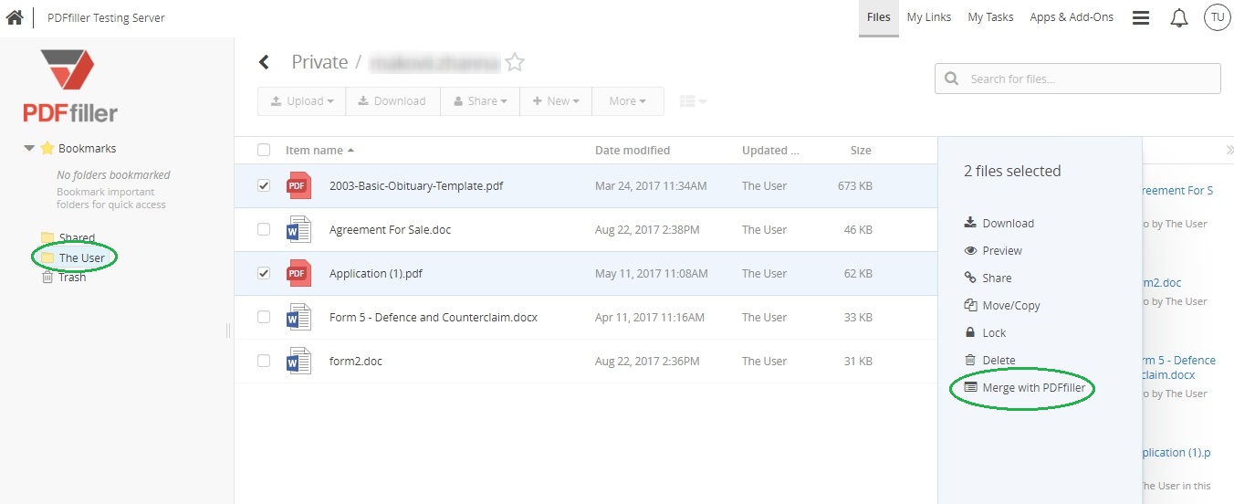 PDFfiller integration with Egnyte