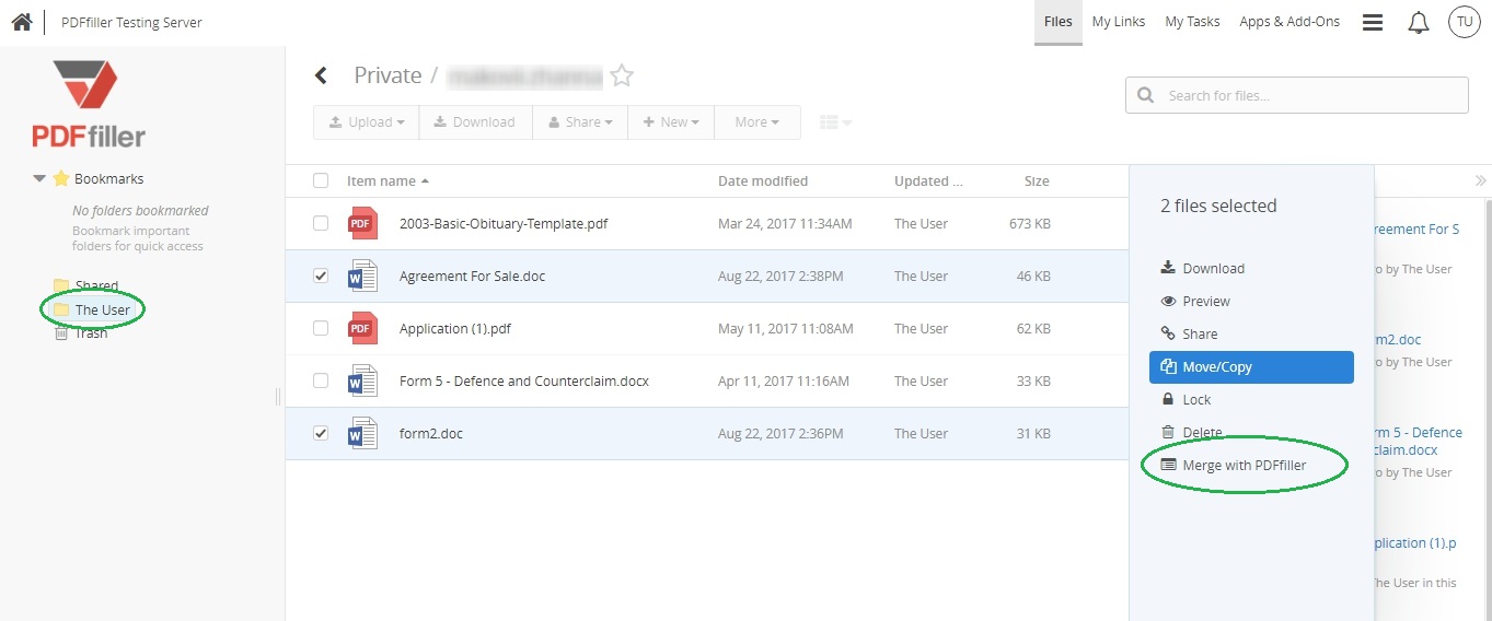 PDFfiller integration with Egnyte