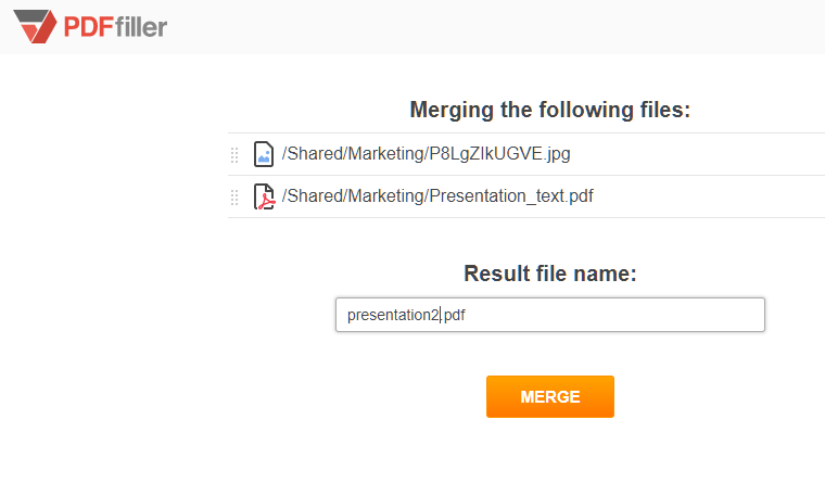 PDFfiller integration with Egnyte account