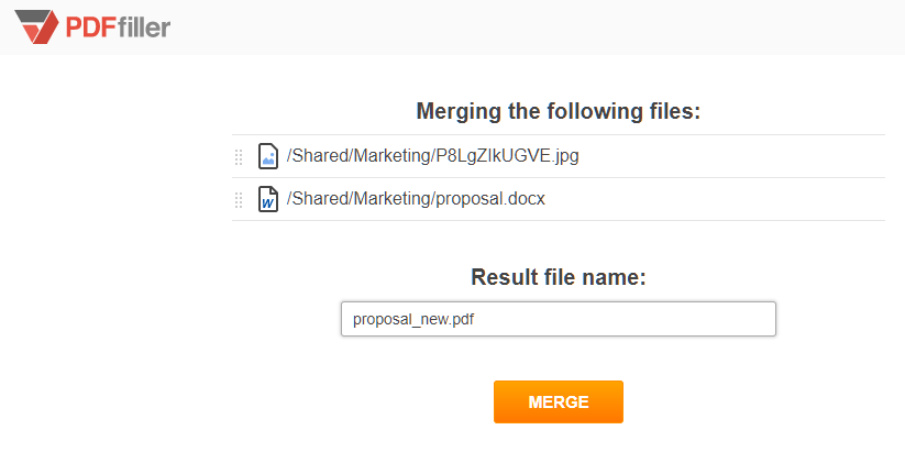 PDFfiller integration with Egnyte account