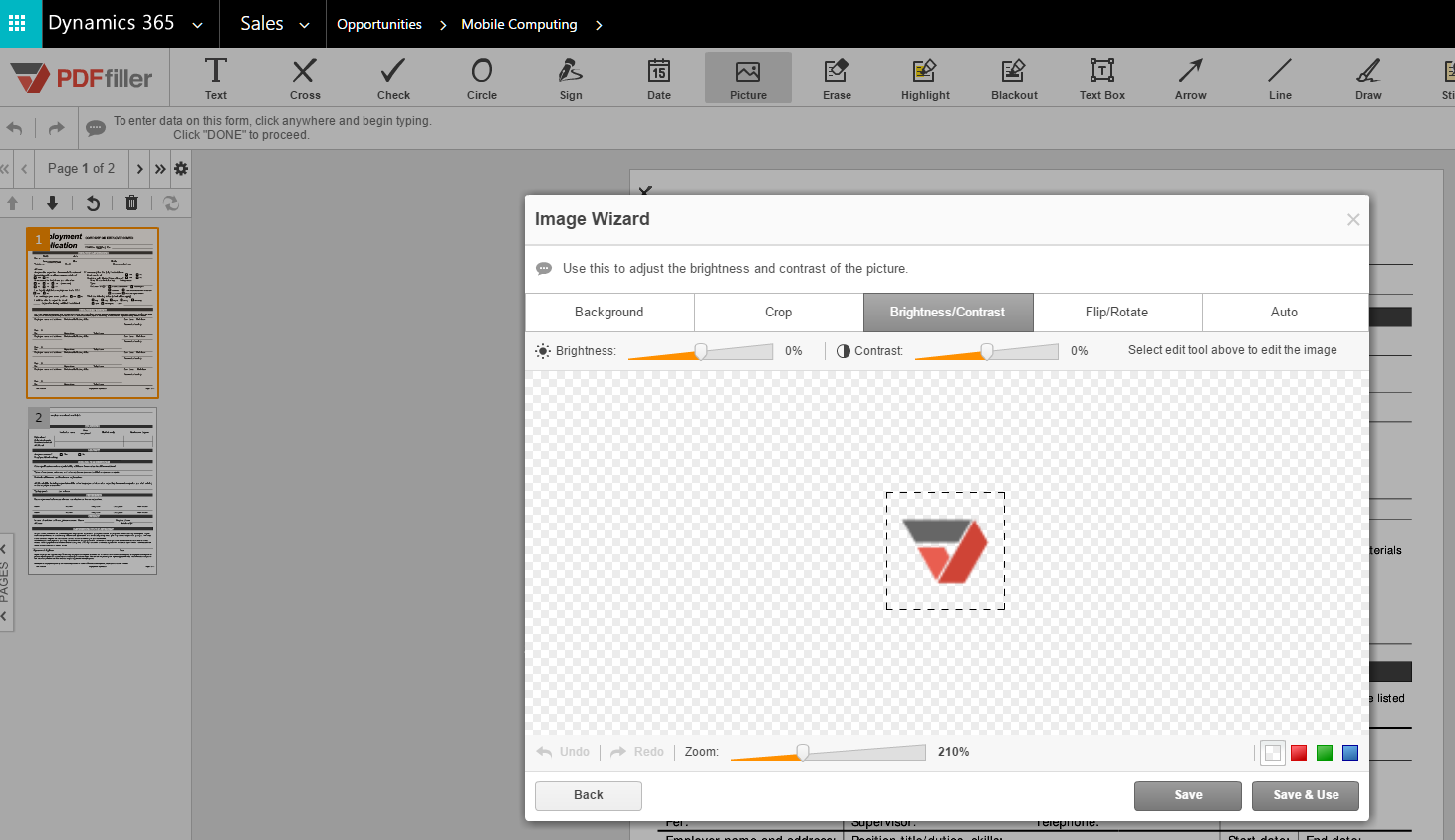 Integrate DaDaDocs with Dynamics 365