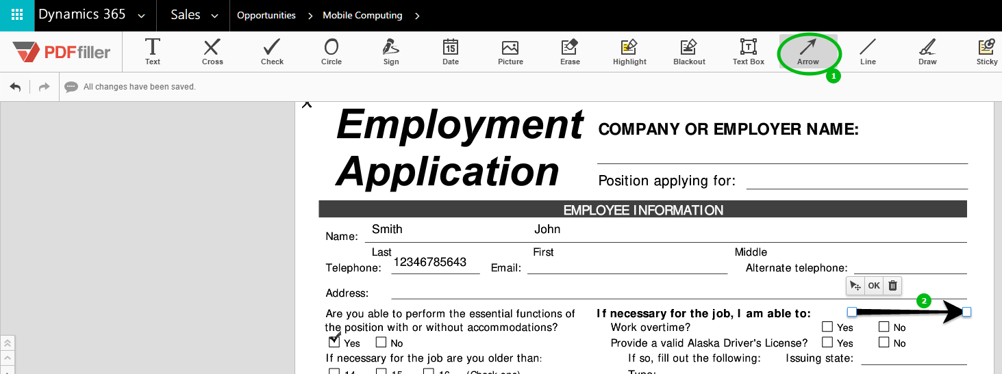 Integrate DaDaDocs with Dynamics 365