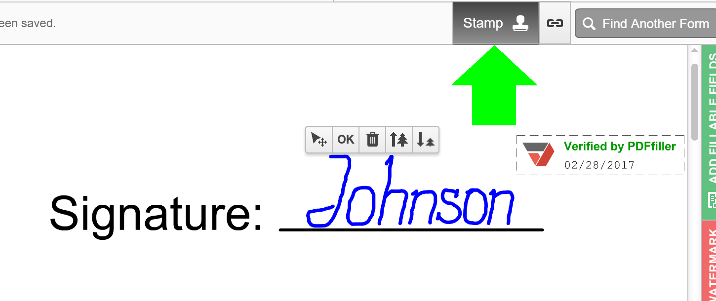 make a pdf signature