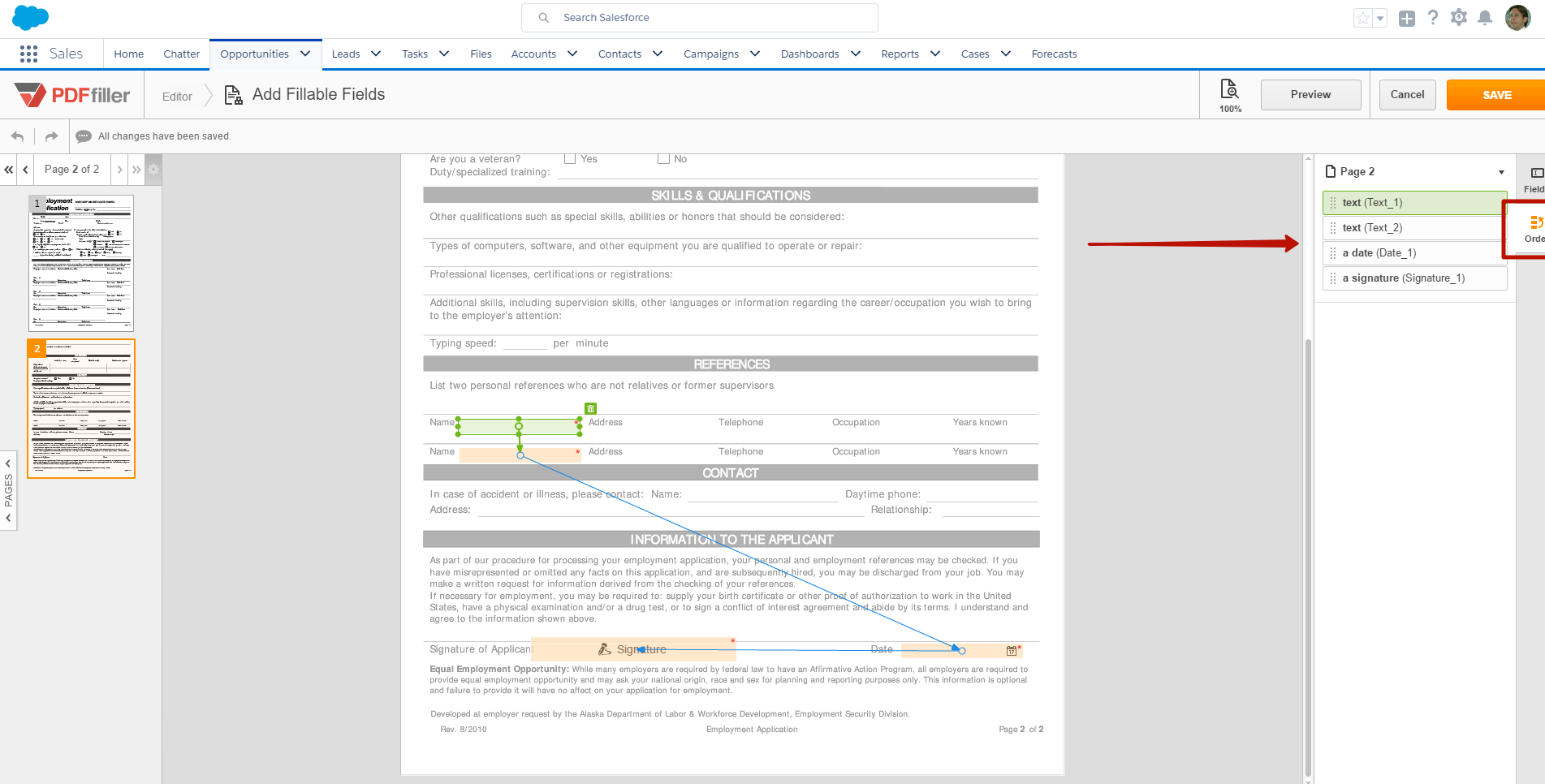 Integrate DaDaDocs with Salesforce