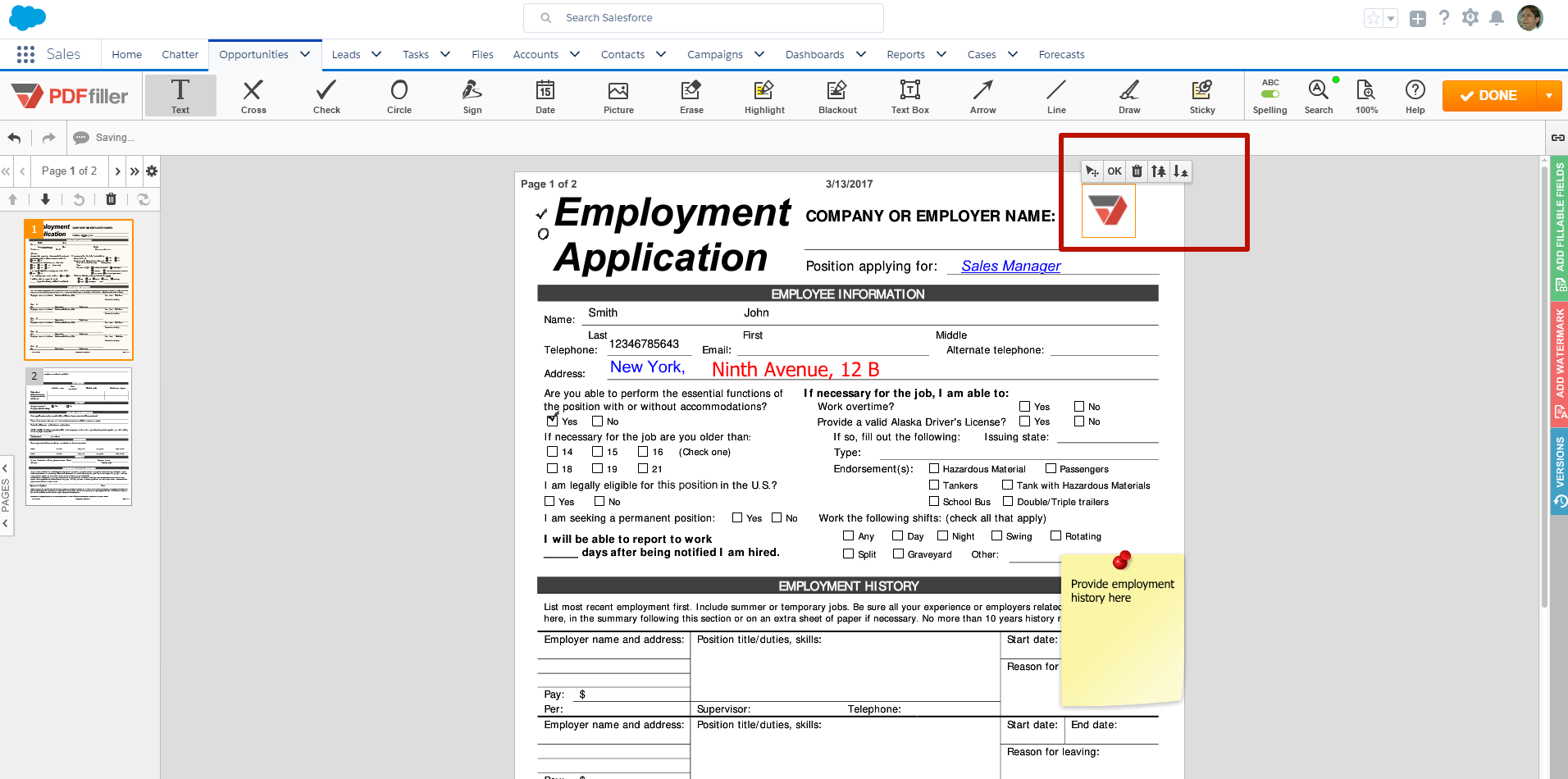 DaDaDocs for Salesforce