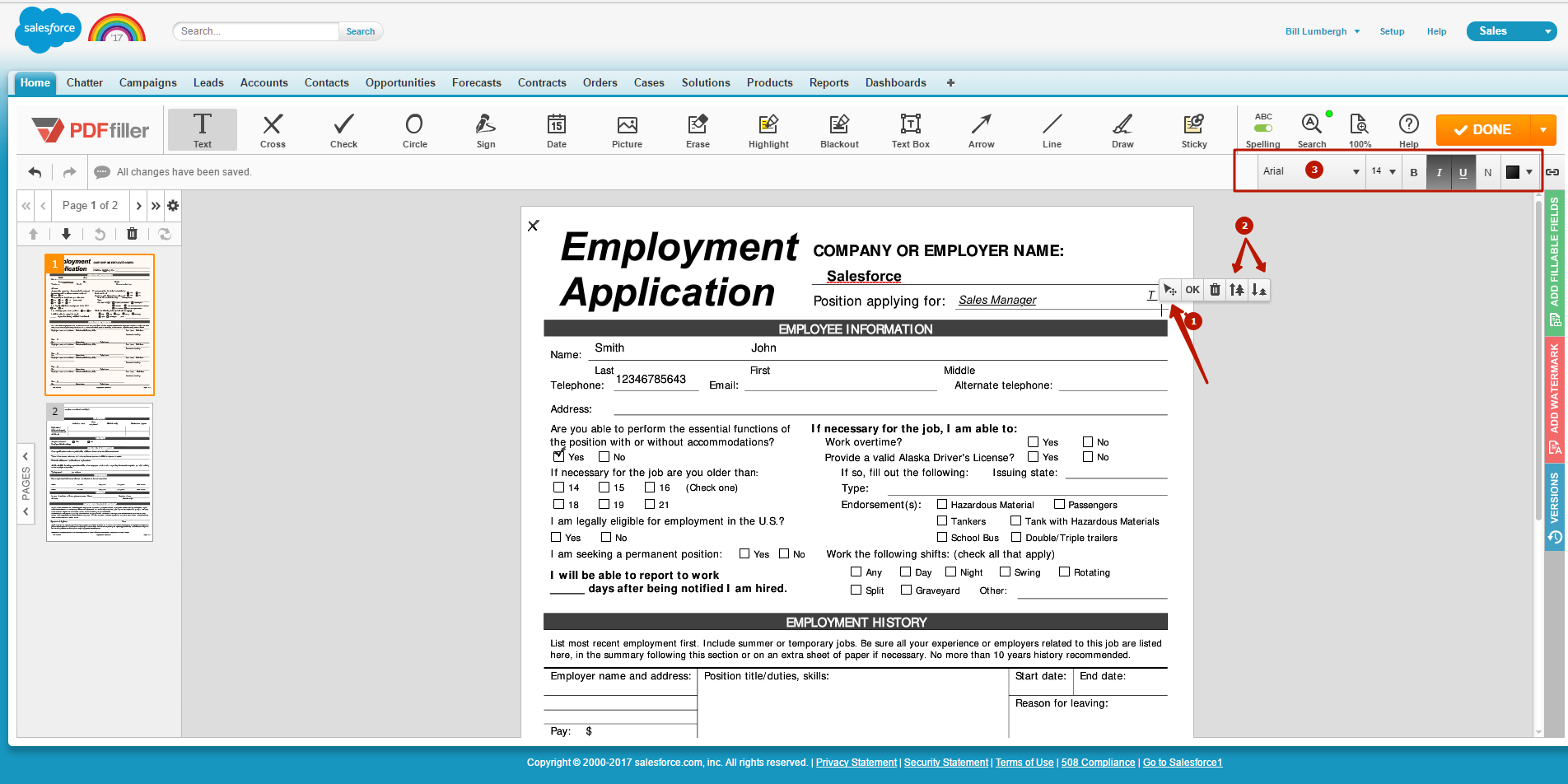 DaDaDocs for Salesforce