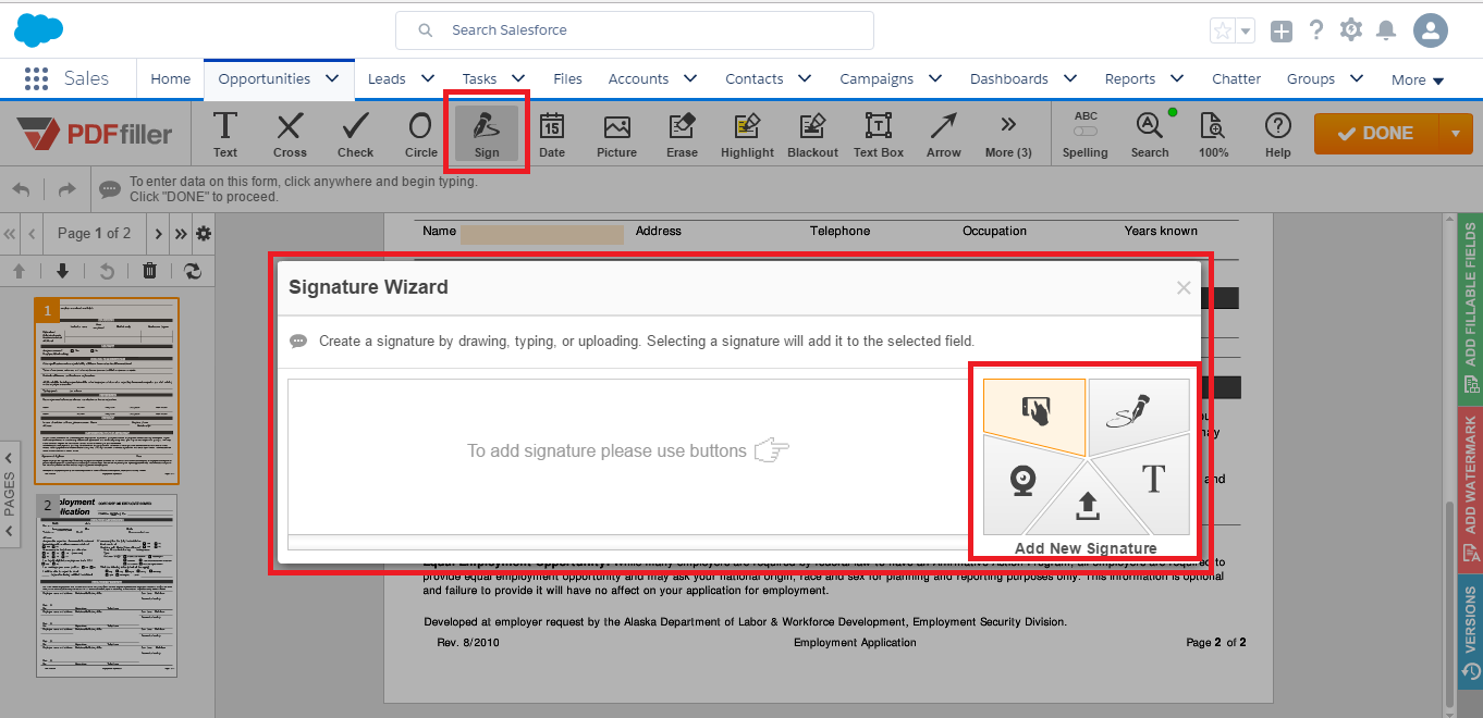 DaDaDocs for Salesforce
