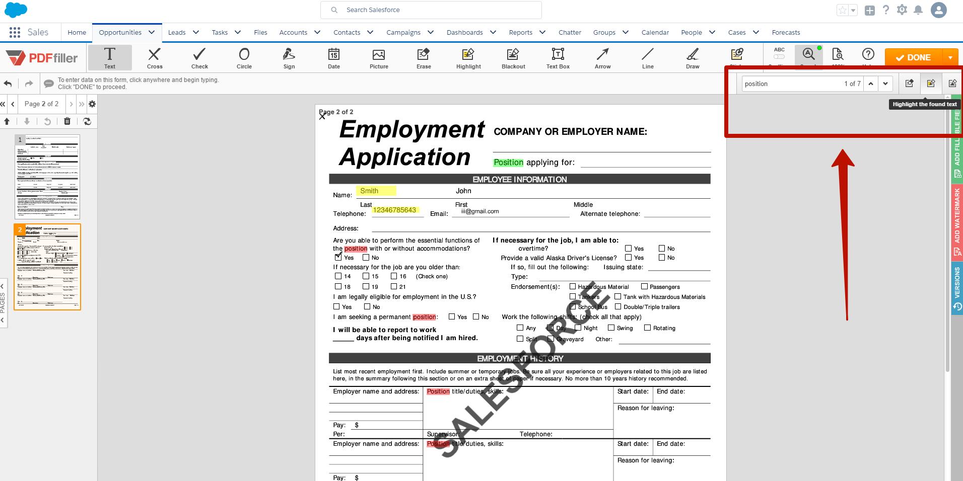 DaDaDocs for Salesforce