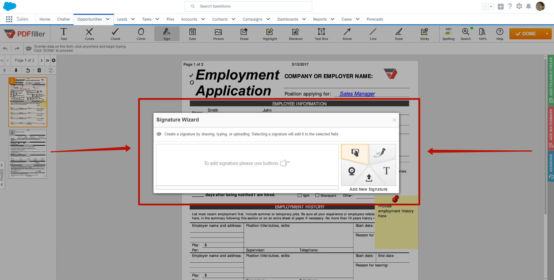DaDaDocs for Salesforce