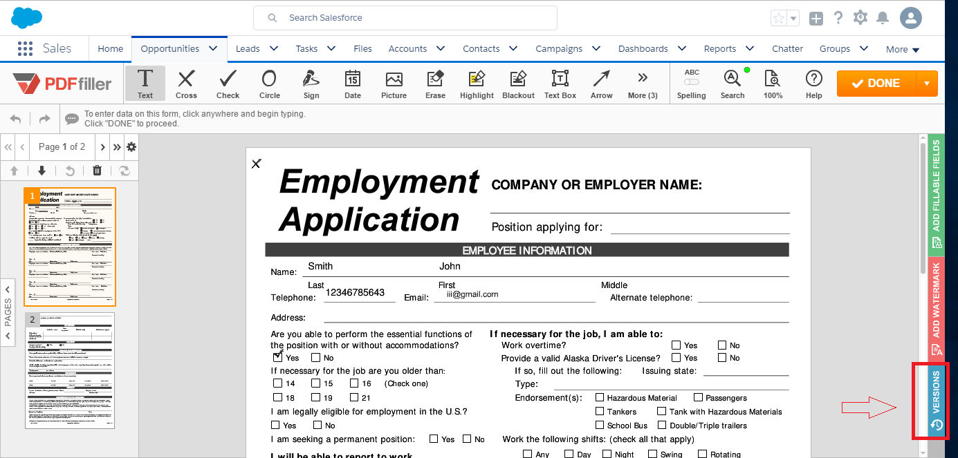 DaDaDocs for Salesforce